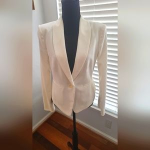 BCBGMaxAzria White Blazer